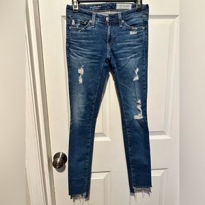 AG Adriano Goldschmied The Legging Ankle size 24 skinny jeans